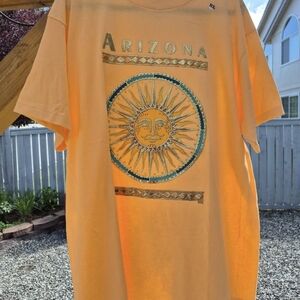 Disney Orange Arizona Sun Graphic Tee